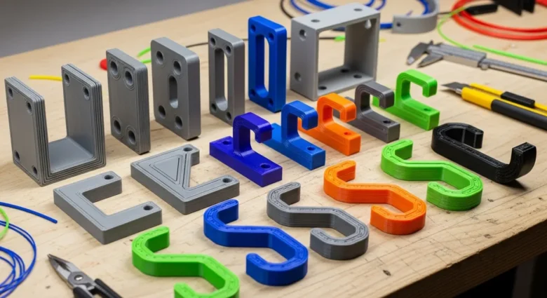 Suportes e Ganchos Impressos em 3D